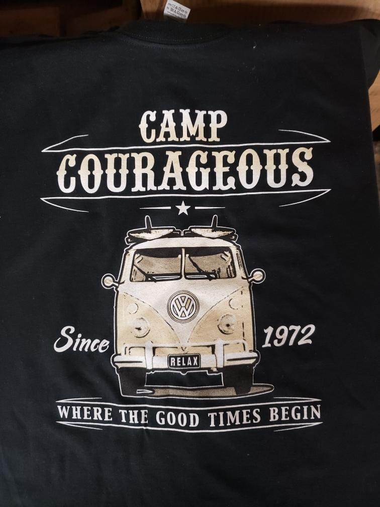 Camp Courageous Volkswagen Bus T-shirt 