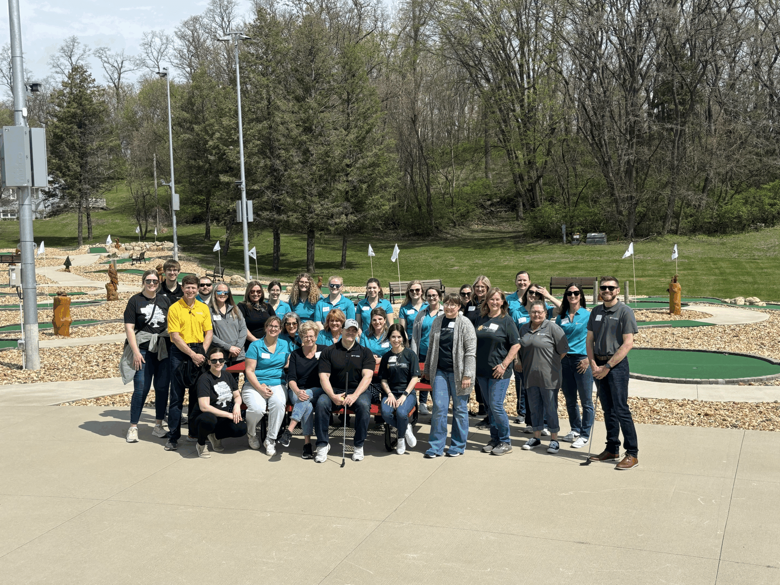 Ohnward BancShares, Inc. visits Camp Courageous