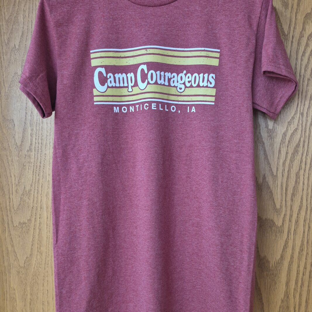 Distressed Camp Courageous T-Shirt