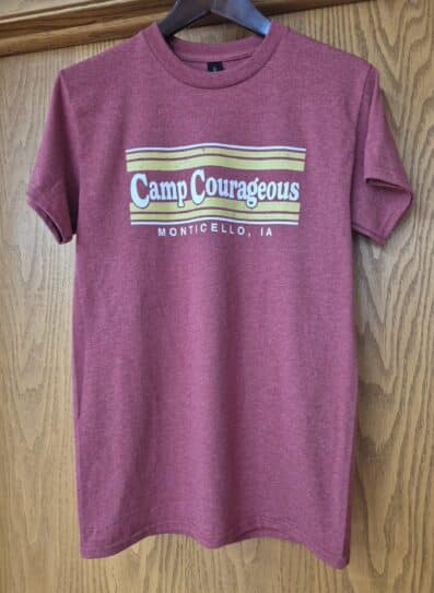 Distressed Camp Courageous T-Shirt