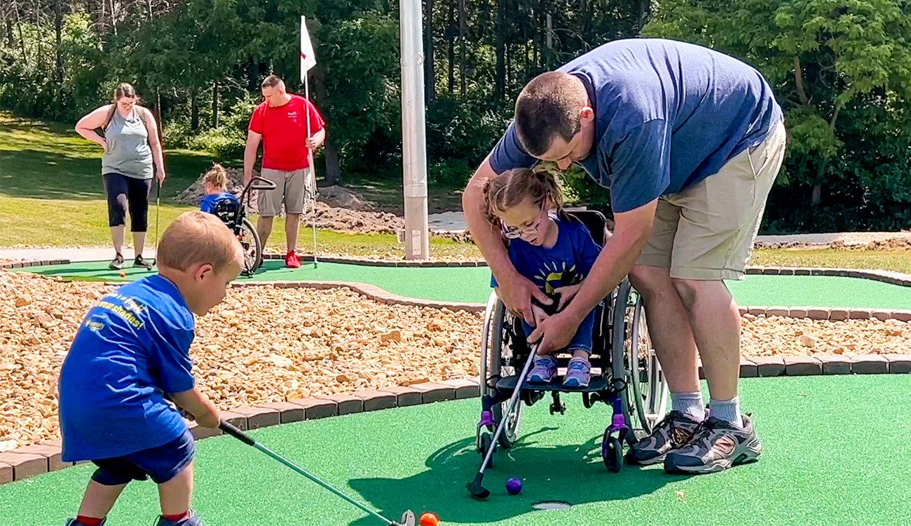 Accessible Miniature Golf Course