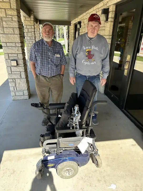 Mark Keninger of Ackley, IA Continues To Support The Camp His Son Loved….