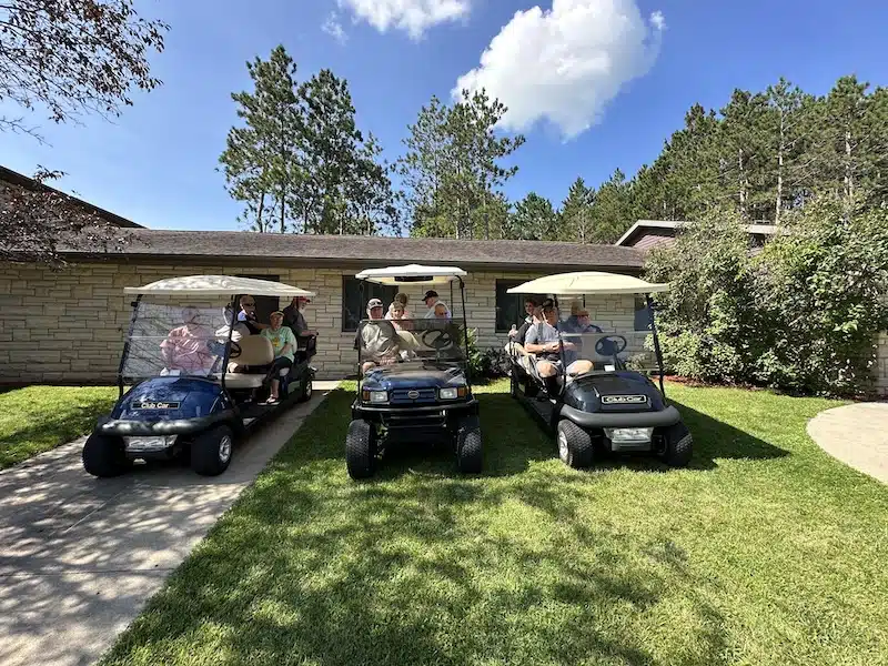 The J-5 RV Park, 2024 Summer Reunion, Visits Camp Courageous.