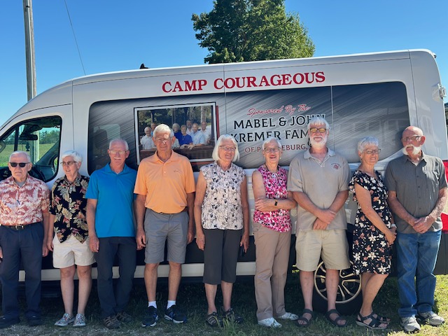 Mabel & John Kremer's Legacy Lives On At Camp Courageous Through Their Nine Children.