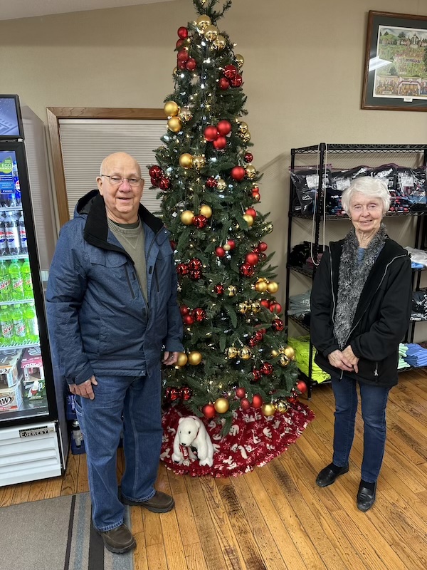 Honorary Board Members, Phil & Shirley Martin of Marion, IA Stop By Camp!