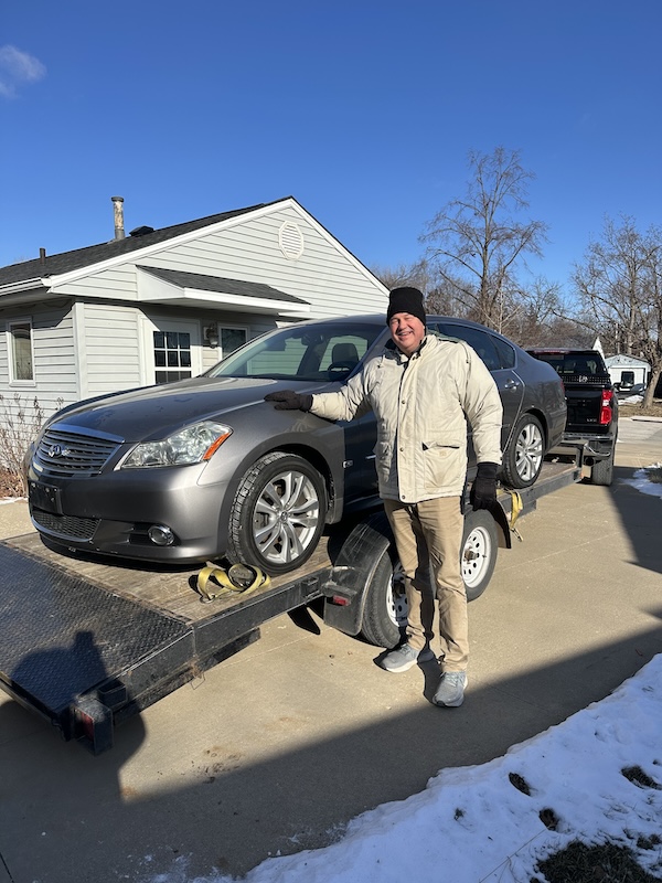 Carl Gonder Donates Car To Camp!