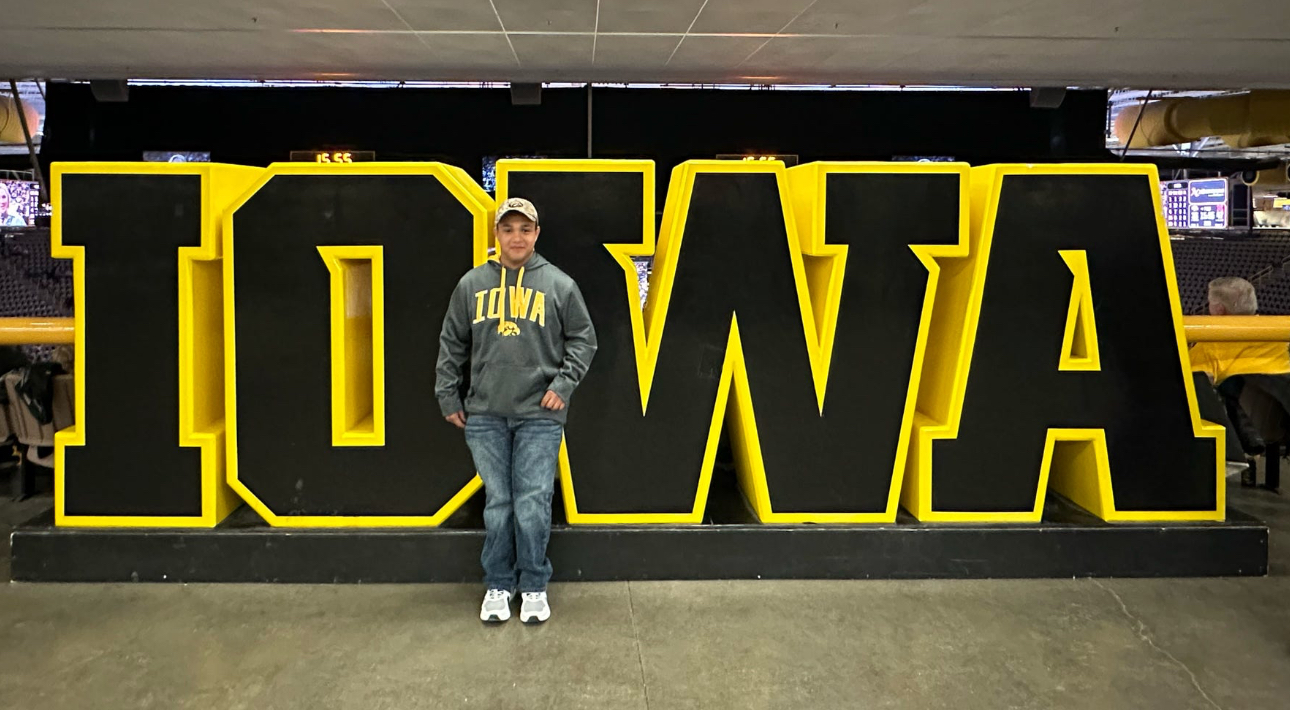 Campers on the edge of their seat at Hawkeye game