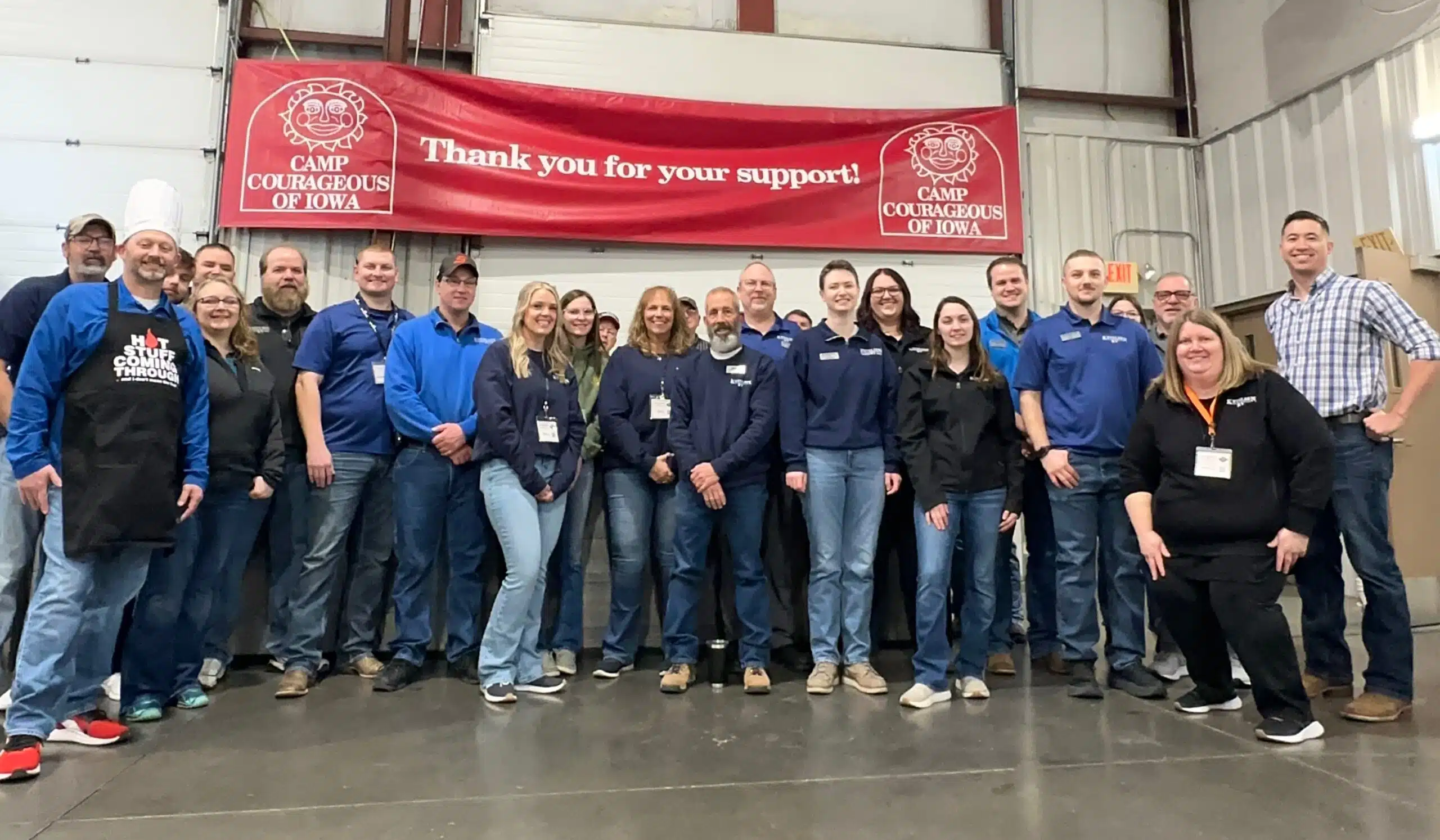 Great Turnout For The Annual Ketelsen RV Free-Will Pancake Breakfast For Camp Courageous, Matched By The Ketelsens!