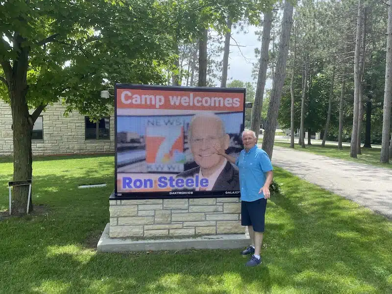Ron Steele, Iowa’s Longest Sitting News Anchor Retires After Over 50-Years…A Dear Friend Of Camp Courageous