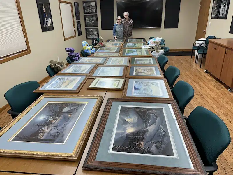 John & Mary Jane Engquist of Waterloo/Jesup IA Share Their Precious Treasures With Courageous
