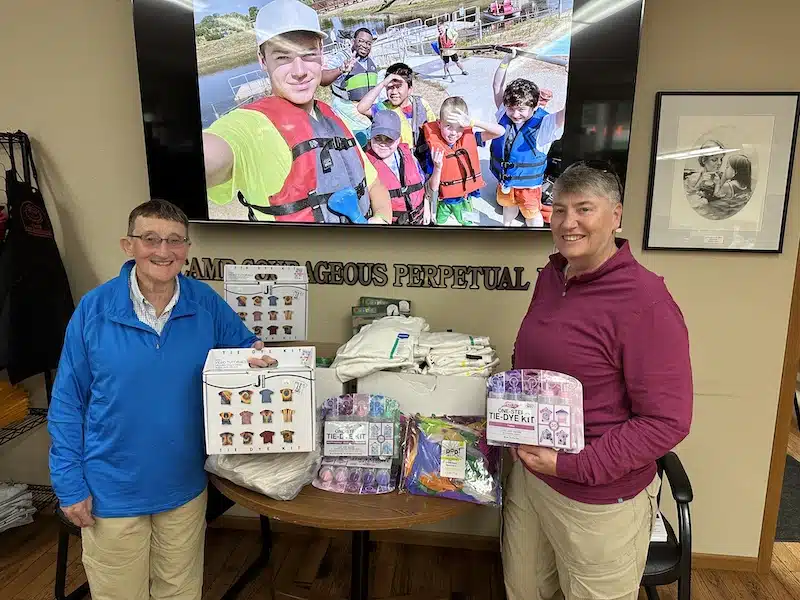 Cid Chatfield  and Carol Boge of Dubuque Have Been Supporting Camp Nearly 50-Years!