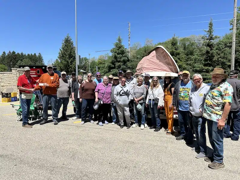 Bi-State VW Club Shows Up With Lots Of Donations!