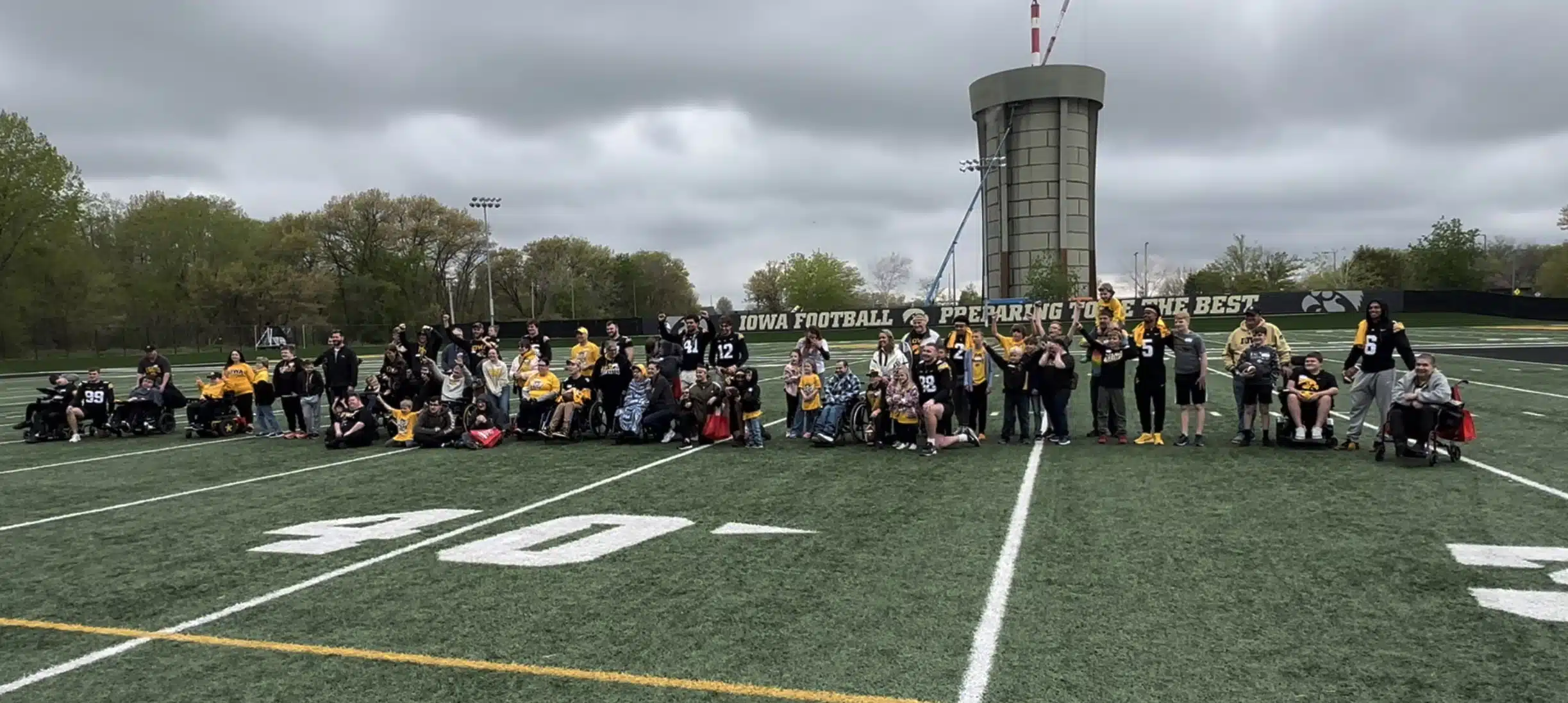 18th Annual Hawkeye Tailgate Huge Dream Come True For Campers