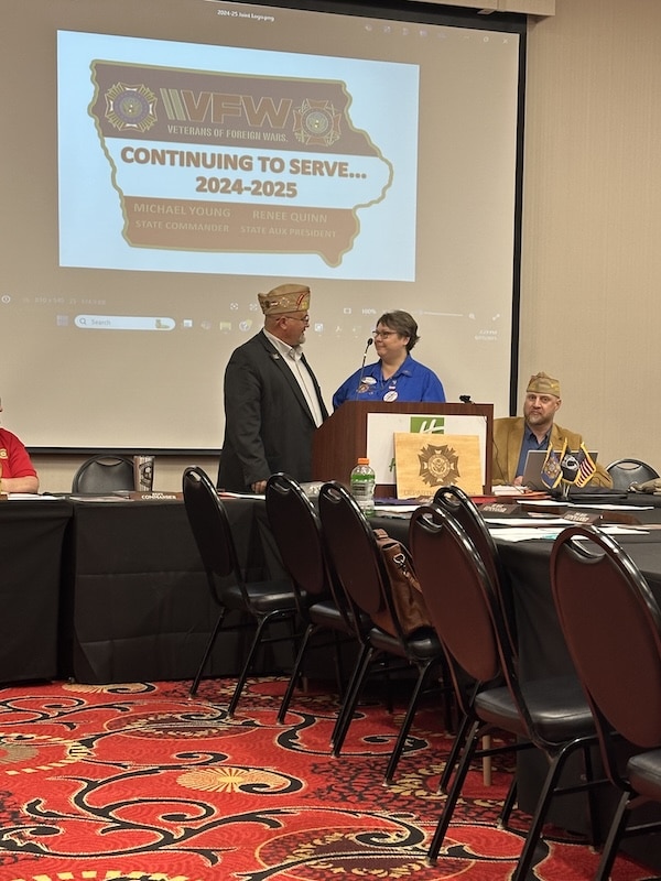 Iowa VFW & Auxiliary…Over 50-Years Of Support!
