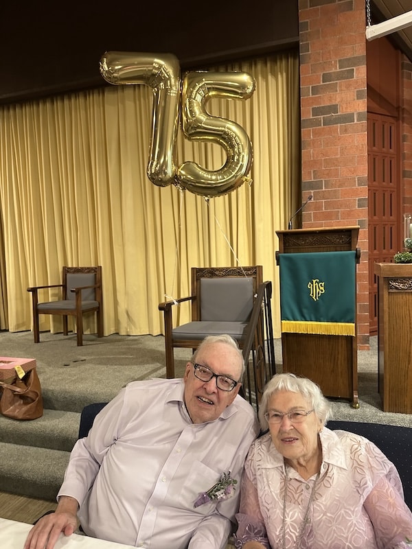 Long Time Camp Supporters, Carl & Norma Zurborg, Celebrate Their 75th Wedding Anniversary!