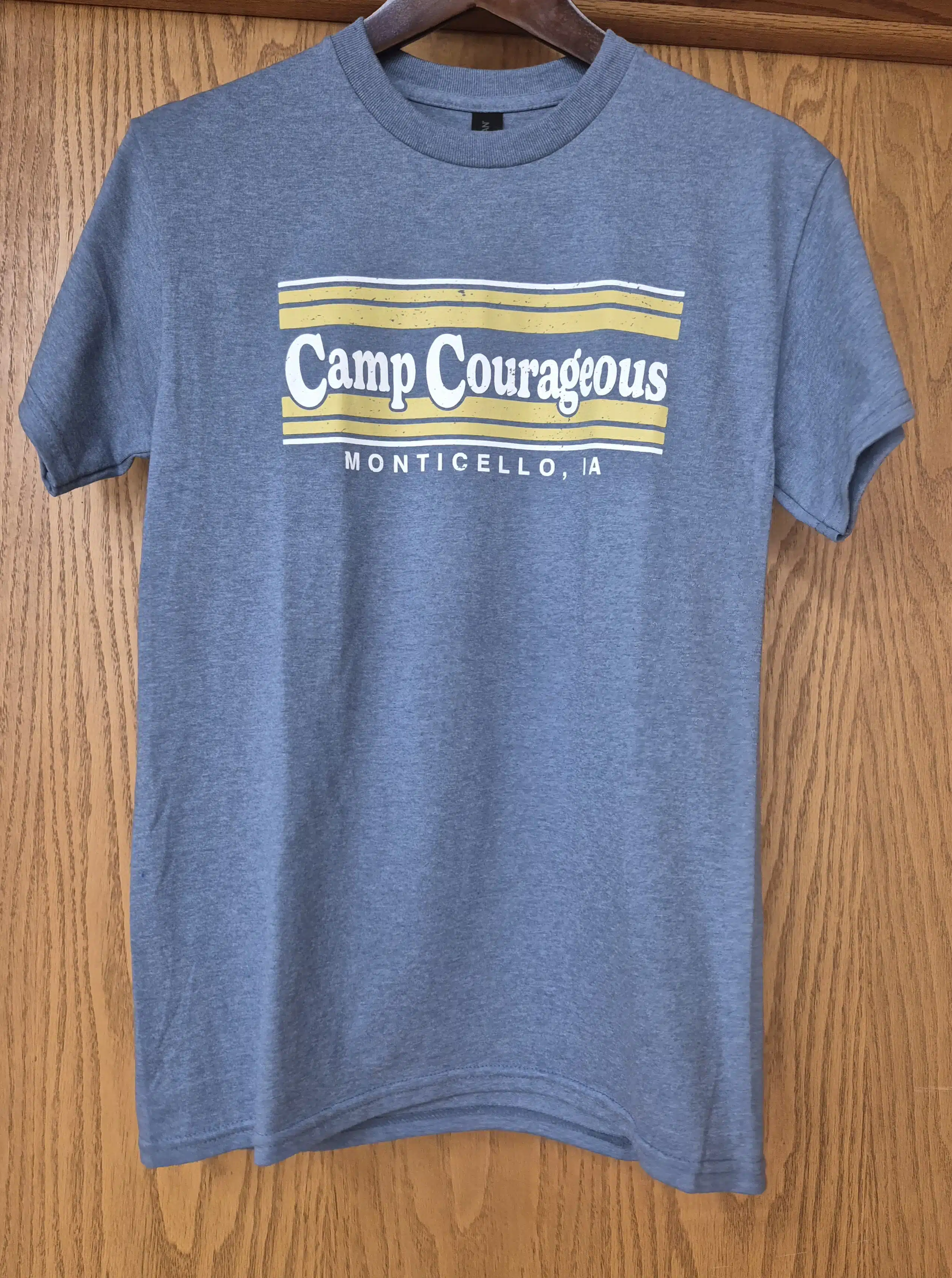 Distressed Camp Courageous T-Shirt - Image 2
