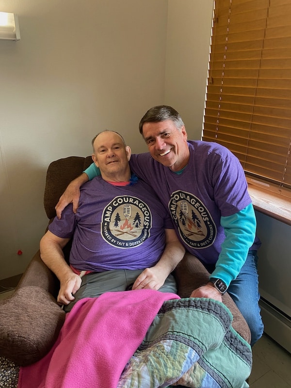 Kaite Ryan & Jake Oglesby of WCC Brands Custom Apparel of Kieler, WI  Team Up To Make The Day For Two Charlies