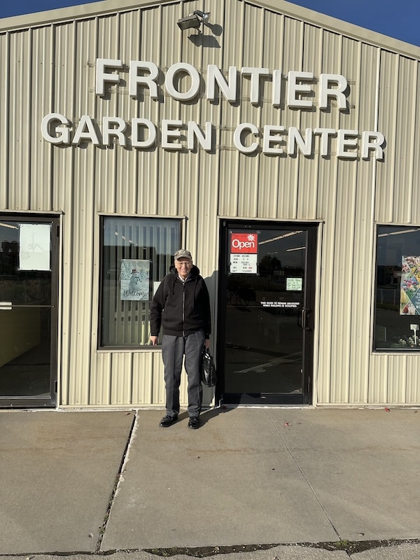 Lynn Burrell of Frontier Garden Center in Cedar Rapids…Decades of Giving…
