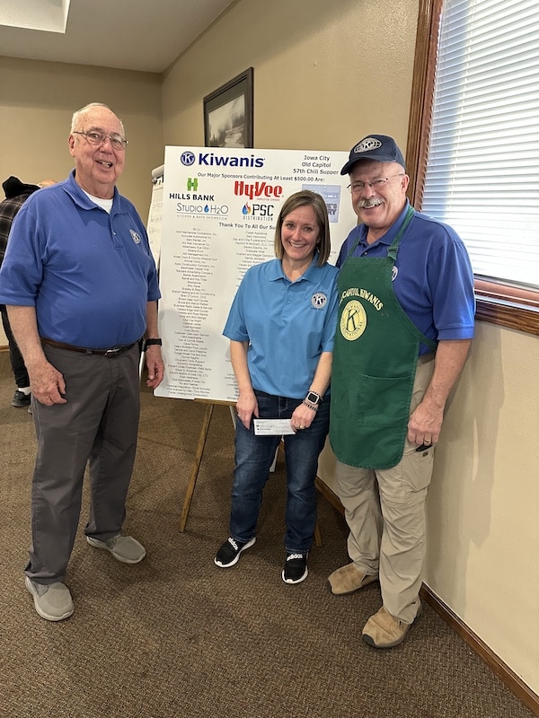 Iowa City Old Capitol Kiwanis, Huge Supporters Of Camp Courageous For Decades!