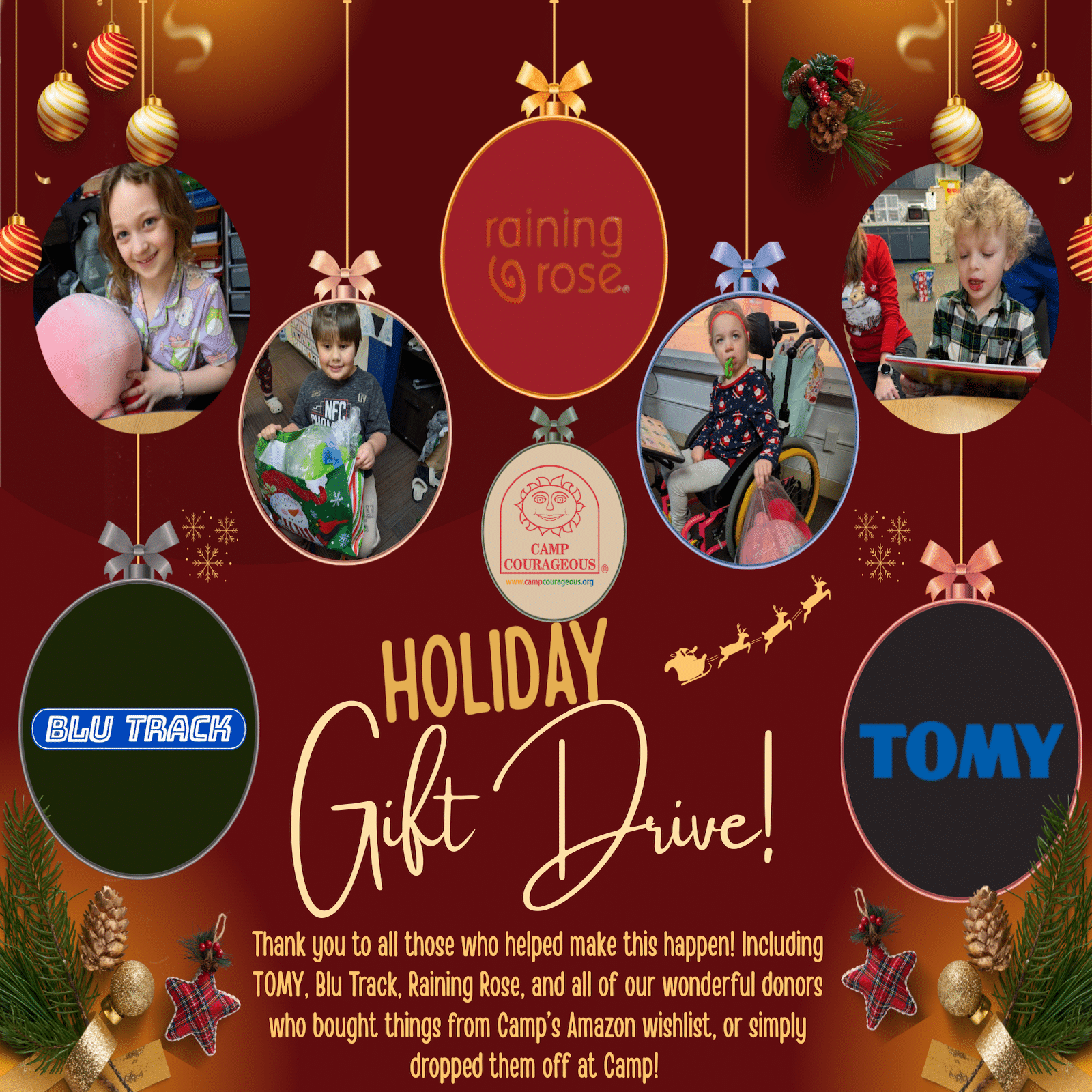 Camp Courageous brings Holiday Cheer!