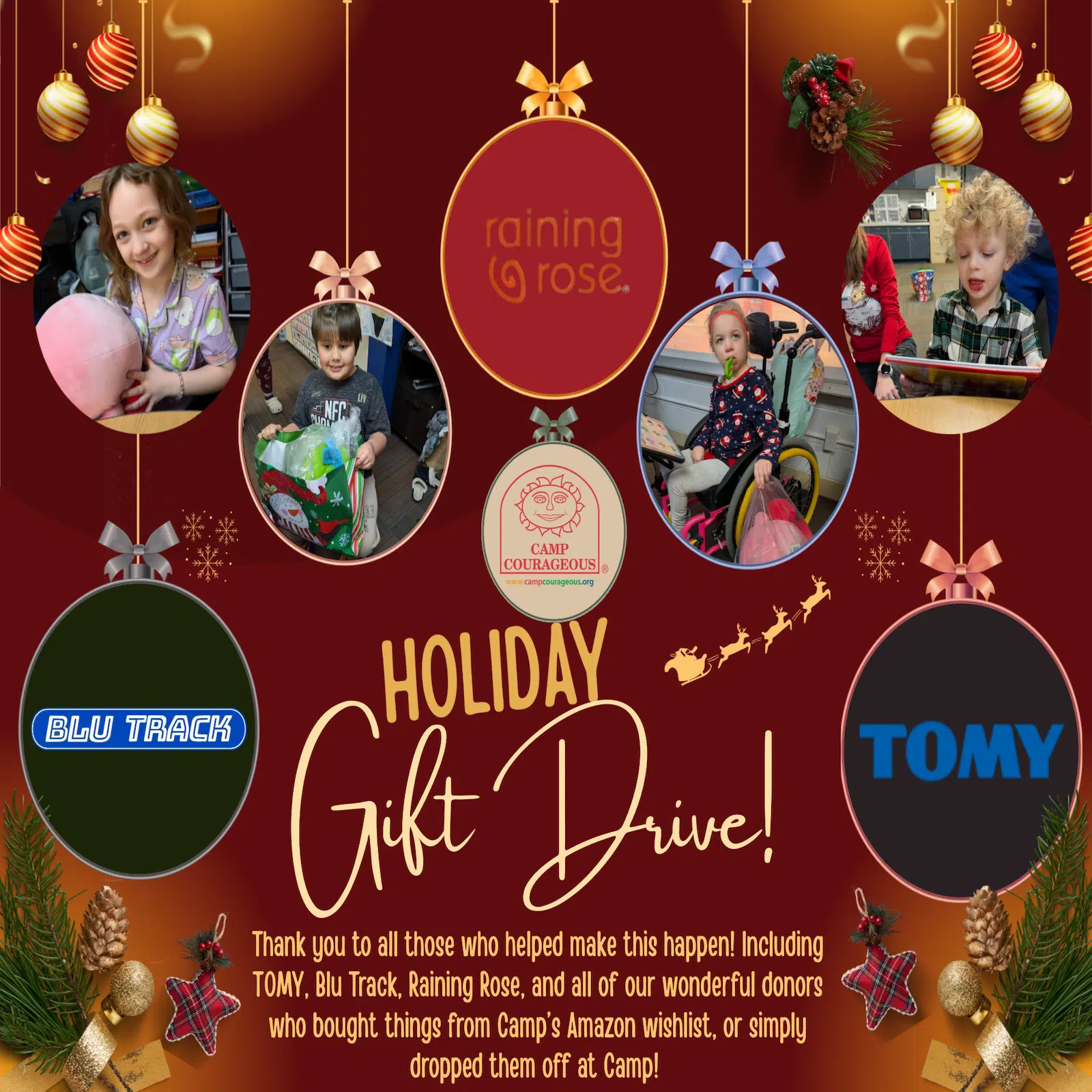 Camp Courageous brings Holiday Cheer!