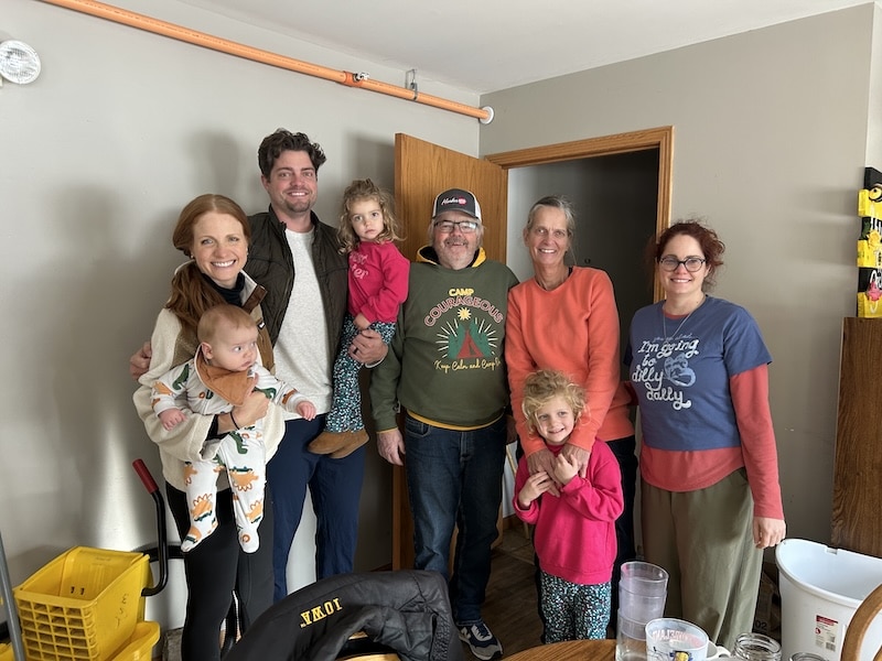 Jargo Family Returns To Camp For Their Annual Gift To Each Other…which is a gift of hard work at Courageous.