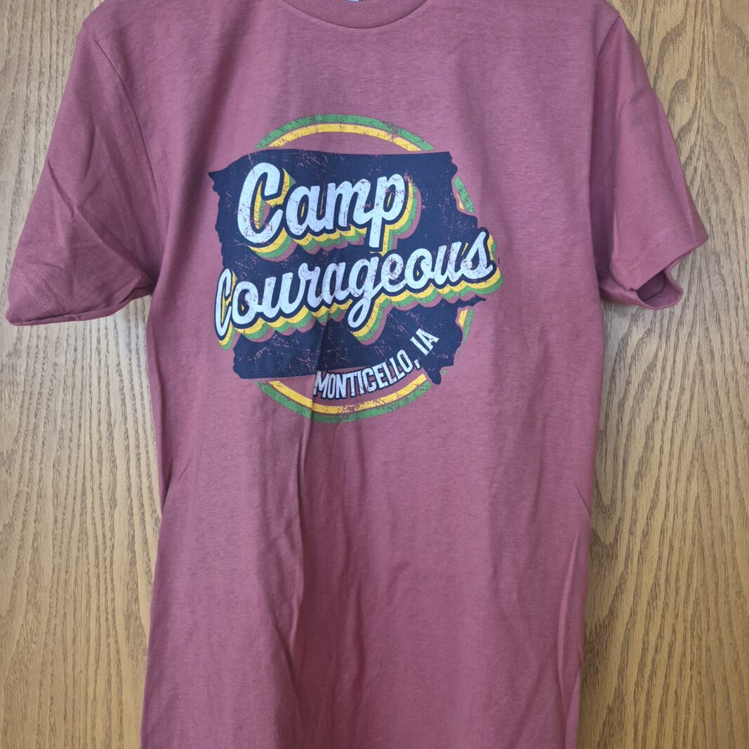 State of Iowa Camp Courageous T-Shirt