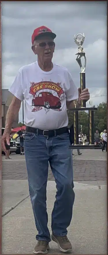 Dennis Purcell, 85, of Cedar Rapids...Attends Nearly 30 Camp Car Shows!