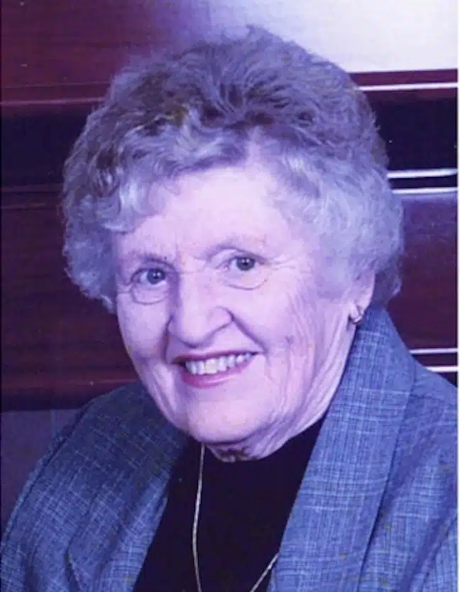 Long Time Manchester Garage Sale Volunteer, Ramona 'Mona' Perrinjaquet, Passes