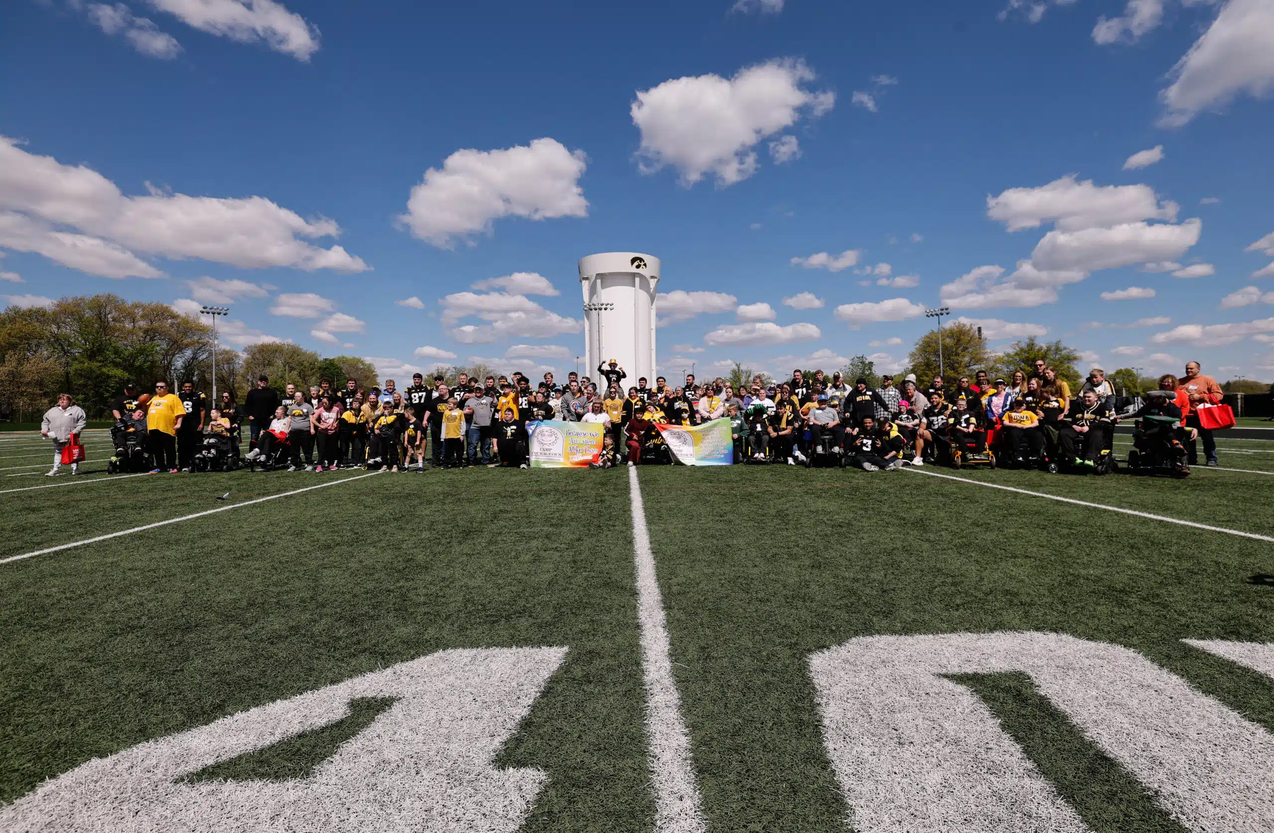 Camp Courageous partners with Iowa Hawkeyes!