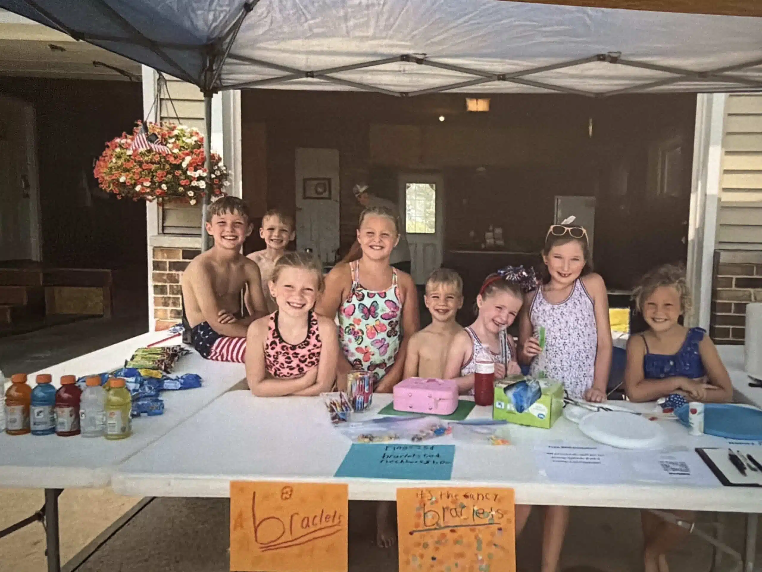 A RAGBRAI Stand with a Special Purpose